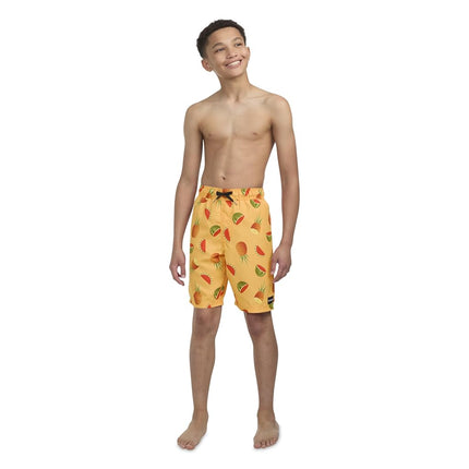 Traje de baño Hurley de niño estampado para tirar, Nectarine, 2T, Nectarine, 2T