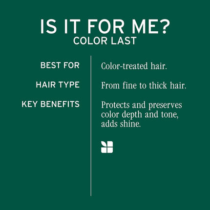Biolage Color Last Purple Shampoo | For Color Treated Hair | Neutralises Brass & Unwanted Yellow Tones | Strengthen Hair | With Fig & Orchid | Paraben-Free | 400 ml
