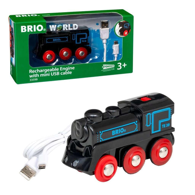 BRIO World Rechargeable USB Train Engine – Battery