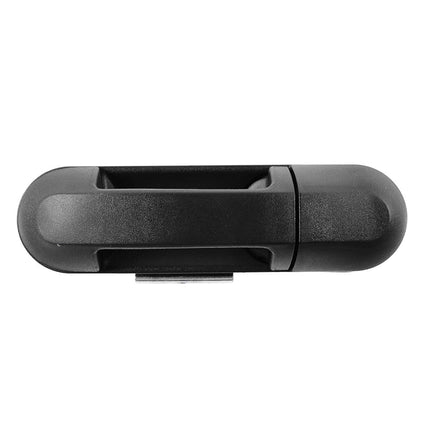 TRQ Front Right Exterior Door Handle Black Passeng