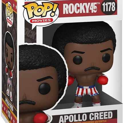 Funko POP! Movies: Rocky 45th - Apollo Creed - Collectable Vinyl Figure - Gift Idea - Official Merchandise - Toys for Kids & Adults - Movies Fans - Model Figure for Collectors and Display