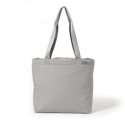 Bolsa cruzada Baggallini Swift Mini para mujer - Bolso pequeño de viaje de 4.5x7 con correa cruzada y RFID, B-lite plateado arena, talla única