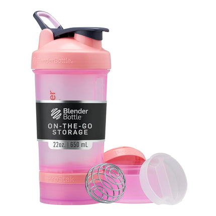 BlenderBottle Shaker Bottle with Pill Organizer an
