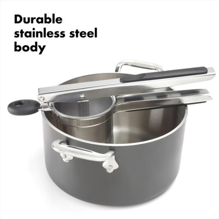 OXO Good Grips Stainless Steel Potato Ricer 4 in*11.5 in* 5 in