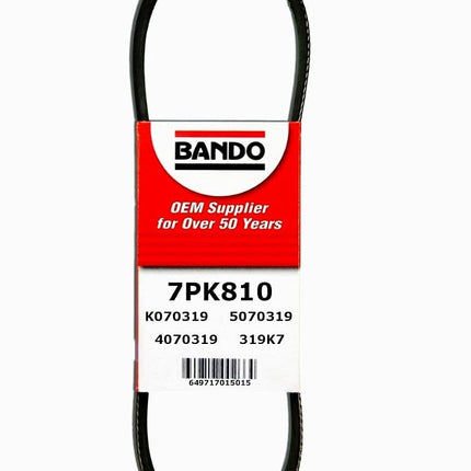 BANDO 7PK810 OEM Quality Serpentine Belt