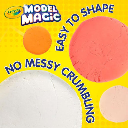 Crayola Model Magic Bucket, Naturals, School and Craft Supplies, Gift for Boys and Girls, Kids, Ages 3,4, 5, 6 and Up, Holiday Toys, Arts and Crafts