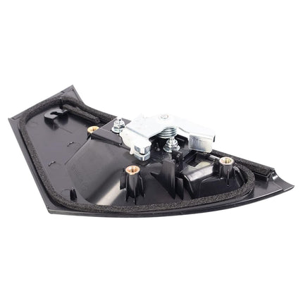 TRQ Rear Left Exterior Door Handle Black Drivers Side Compatible with 2011-2015 Nissan Juke