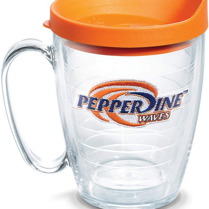 Tervis Pepperdine Waves Logo Tumbler with Emblem a