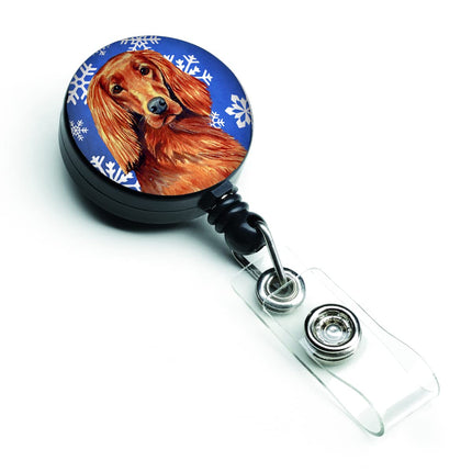 Caroline's Treasures Irish Setter Winter Snowflake