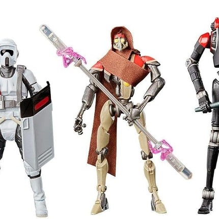 Hasbro Pack 3 Figures Action Jedi Survivor 9.5cm