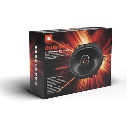 JBL Club 8620 5x7/6x8 2-Way Coaxial Speaker System, Black