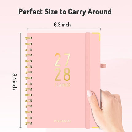Jul 2026 - Dec 2027 Planner, Forvencer 18 Month Planner 2026-2027, 8.5"x11"