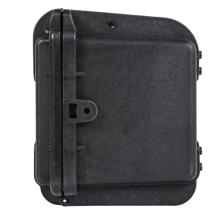 Monoprice 112678 Weatherproof/Shockproof Hard Case - Black IP67 level dust and water protection up to 1 meter depth with Customizable Foam, 8.5" x 7.1" x 4"