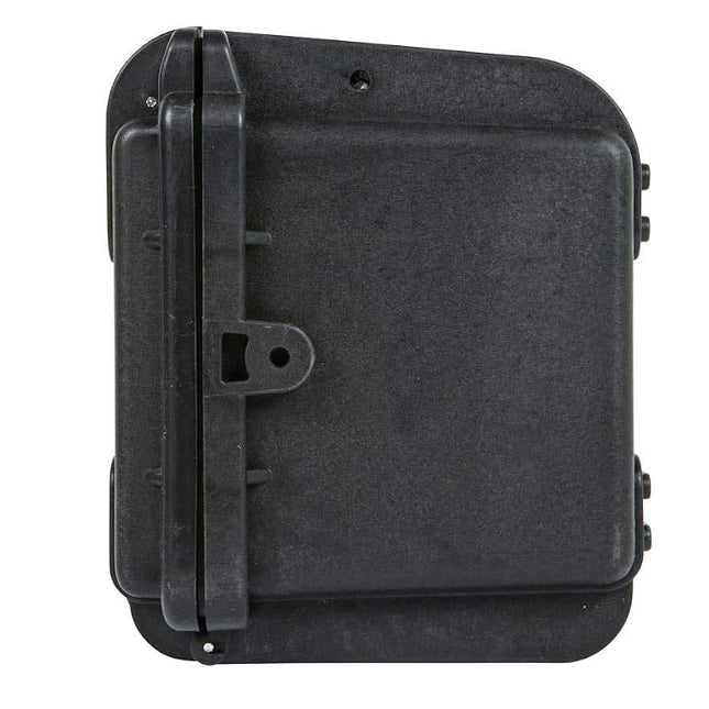 Monoprice Weatherproof Hard Case - With Customizable Foam, 7 x 6 x 2 Inch, Black - Pure Outdoor Collection
