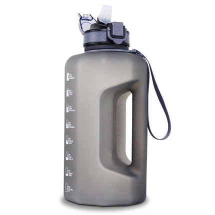 GEMFUL 2.2L Large Water Bottle with Straw Leakproo