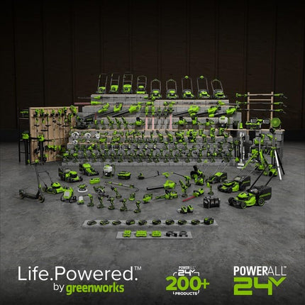 Greenworks 24V 8.0Ah Lithium-Ion Battery(Genuine Greenworks Battery/ 125+ Compatible Tools)