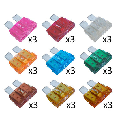 Blue Sea Systems 5290 EasyID Illuminating ATC Fuse Kit, Beige