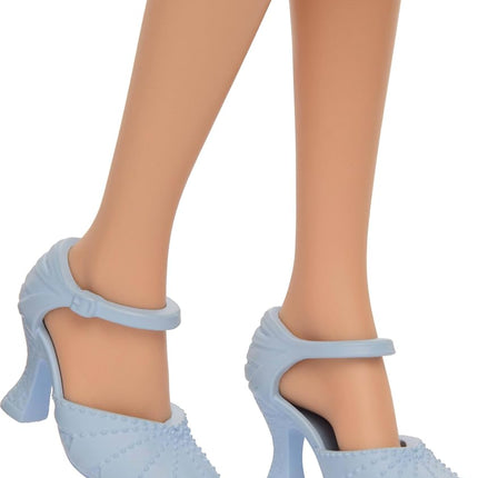 Mattel Universal Wicked Glinda Fashion Doll & Accessories with Styled Blonde Hair, Posability & Removable School Uniform Look