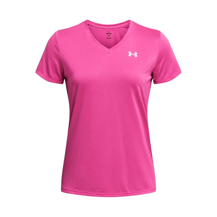Women's Tech Solid T-Shirt Rebel Pink/White XS XS