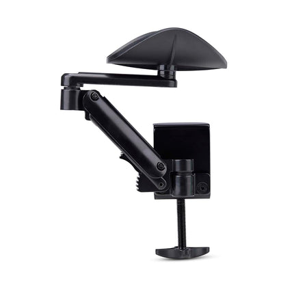 StarTech.com Adjustable Arm Rest for Office Desk, Ergonomic Arm/Elbow Support, 360-Degree Rotation, Clamp-On/No Drill Install