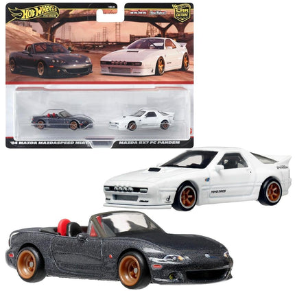 Hot Wheels Premium 2-Pack '04 Mazda Mazdaspeed Mia