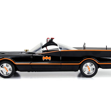 Jada 98625 - BATMOBILE DieCast Model Car from Classic TV Series with Figures Batman and Robin