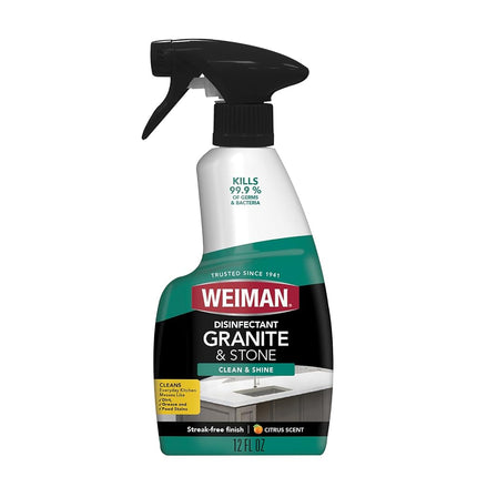 Weiman Granite Cleaner & Polish, 12 fl oz