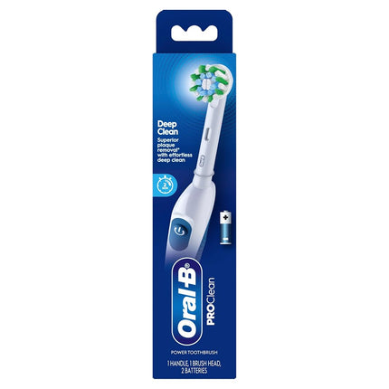 Oral B Pro 100 Precision Clean, Battery Power Toothbrush, White
