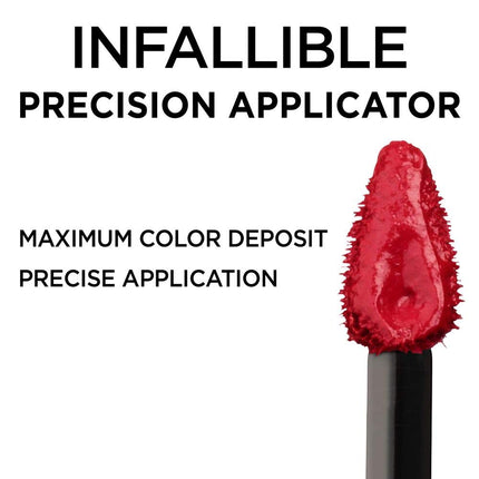 L'Oréal Paris Makeup Infallible 8 Hour Hydrating Lip Gloss, Bloom, 0.21 Fl Oz