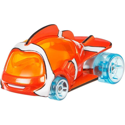 Hot Wheels Disney voiture Némo 5,5 cm orange