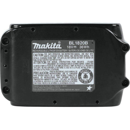 BL1820B 18V, Compact, Lithium-Ion, 2.0Ah Battery