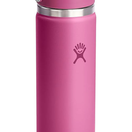Hydro Flask 24 Oz Wide Flex Straw Cap Bottle - Insulated Stainless Steel - Wide Straw Lid, Non Spill, Leakproof in Reef