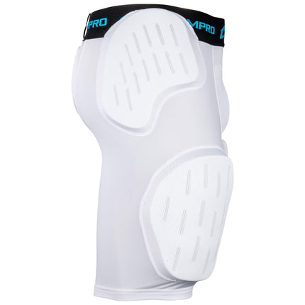 Champro Formation 5-Pad Girdle Adult S White