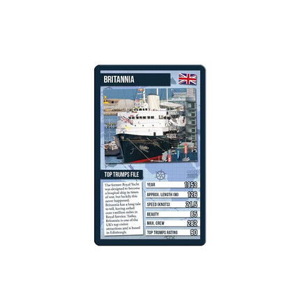 Ships Top Trumps Card Game
