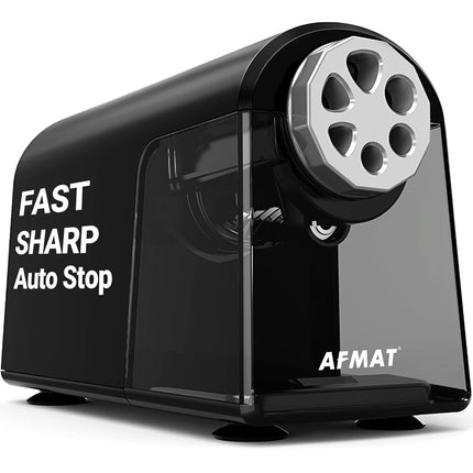 AFMAT Heavy Duty Electric Pencil Sharpener for Cla