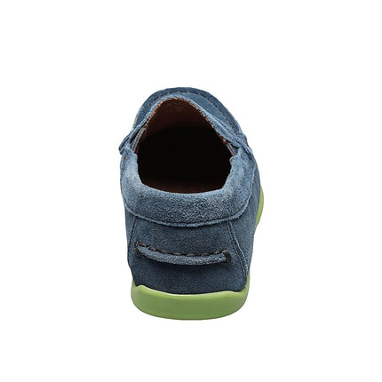 Florsheim Jasper Driver Jr Loafer, Blue-Lime-Suede, 2.5 UK