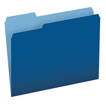 Pendaflex Two-Tone Color File Folders, Letter Size