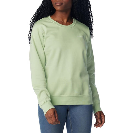 Columbia Women's Trek Graphic Crew, Sage Leaf, Large