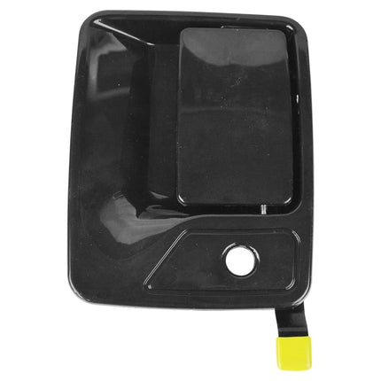 TRQ Front Left Exterior Door Handle Black Drivers 