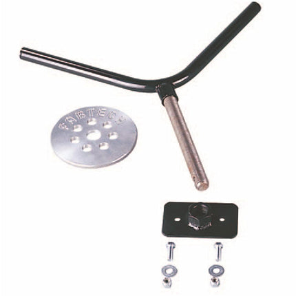 Fabtech - FTT10001BK Spare Tire Mount, Black