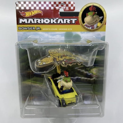 Hot Wheels Mariokart Bowser Junior Sports Coupe + Bowser Kite