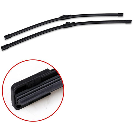 Bosch Wiper Blade Aerotwin A942S, Length: 650mm/650mm – Set of Front Wiper Blades - Only for Left-Hand Drive (EU)