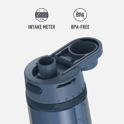 THERMOS ALTA Series, Hydration Bottle with Spout, 24 Ounce, Slate