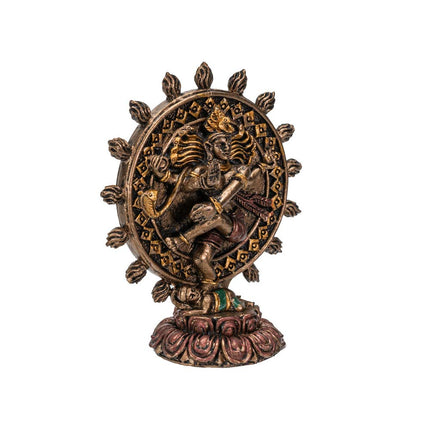 Pacific Giftware Hindu God Shiva Nataraja Miniature Resin Figurine Statue