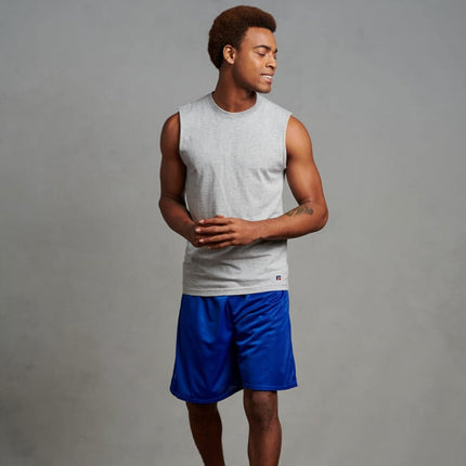 Russell Athletic Men's 9" Mesh Short, Royal, 3X-Large