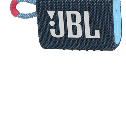 JBL Go 3 Speaker, Portable Bluetooth Speaker Waterproof IP67 Dustproof Outdoor (Blue&Pink)