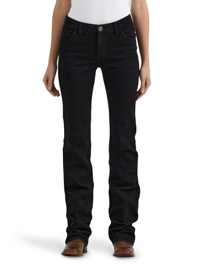 Wrangler Women's Premium Patch Mae Sits Above Hip 