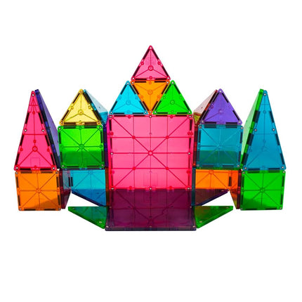 MAGNA-TILES Classic 32-Piece Magnetic Construction Set | Magnet Building Blocks | STEM Engineering Toys & Math Manipulatives | Preschool, Classroom, Playroom, Sensory Room Essentials