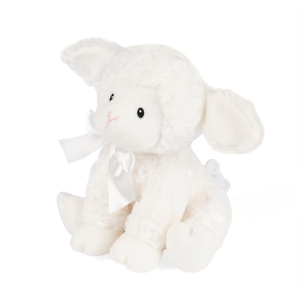 GUND Baby Lena Lamb Keywind Musical Plush, Plays Brahms� Lullaby, Stuffed Animal Sensory Toy for Babies 10 Months & Up, White, 10�