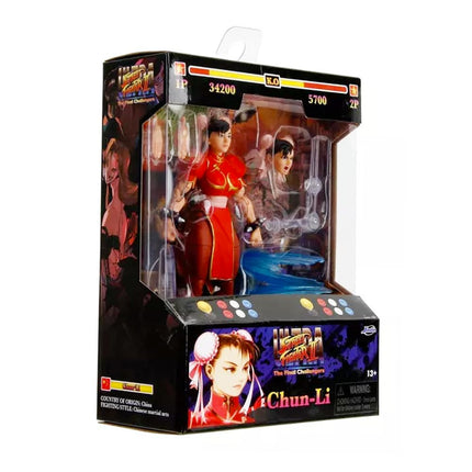 Jada Toys Street Fighter Chun Li Player2 Action Figure, 6-Inch Height